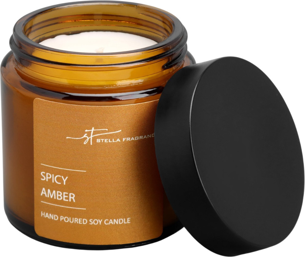 Свеча Sima-Land Ароматическая в банке ST Spicy Amber 9912121