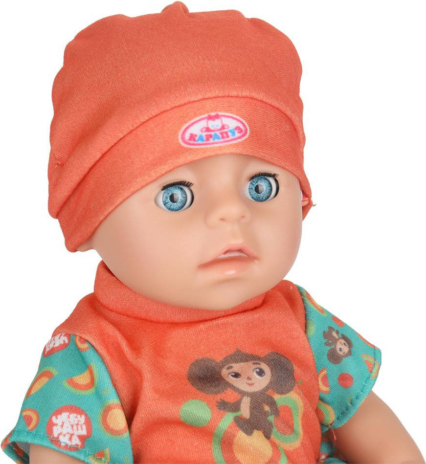 Пупс с аксессуарами Карапуз Чебурашка Y30BB-CHEBURASHKA-RU — фото 4