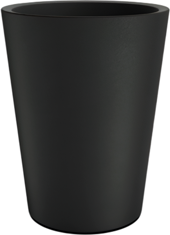 Вазон БЕРКАНО Bloom 44 DB / 220_058_00 (Coal Black)