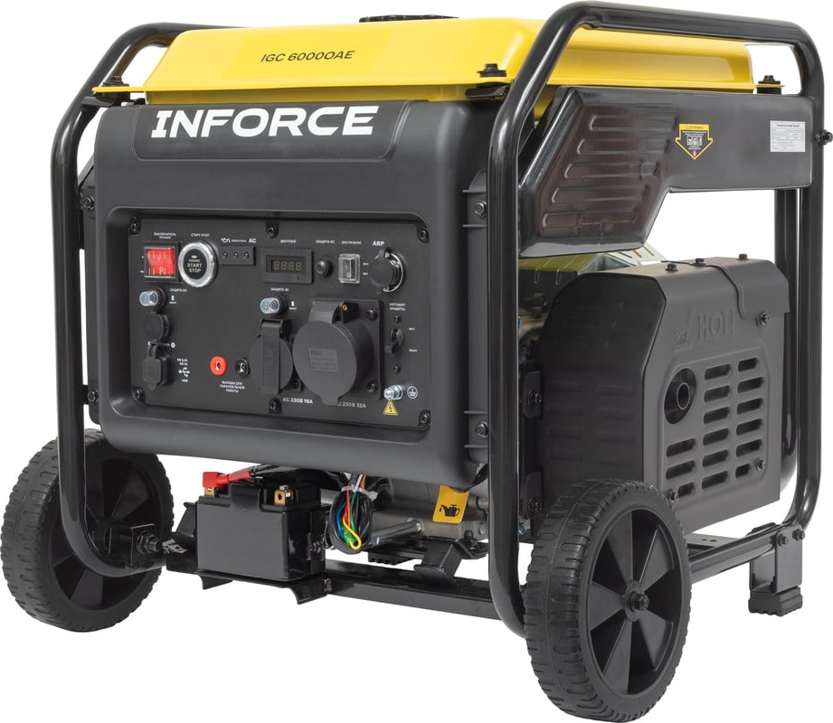 Инверторный генератор Inforce IGC 6000OAE — фото 6