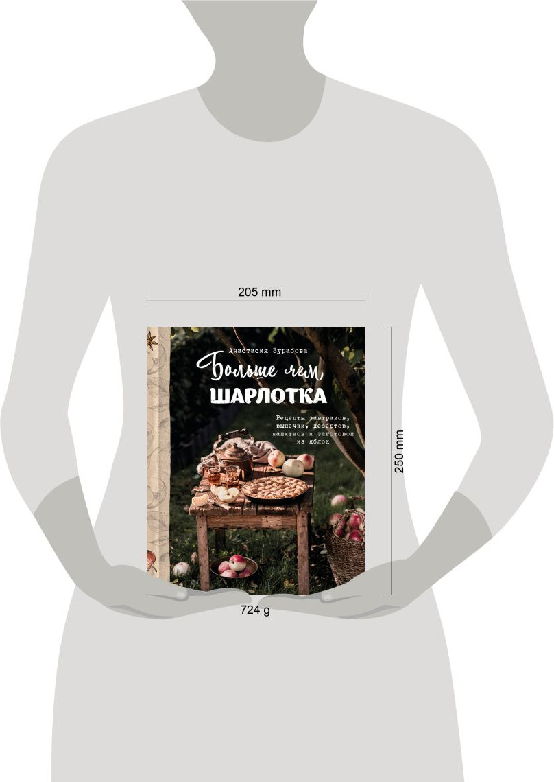 Нехудожественная книга ХлебСоль Больше чем шарлотка (Зурабова Анастасия 9785041683290) — фото 4