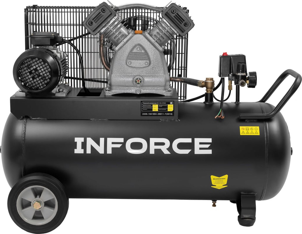 Воздушный компрессор Inforce IBCV-100L-3P/420
