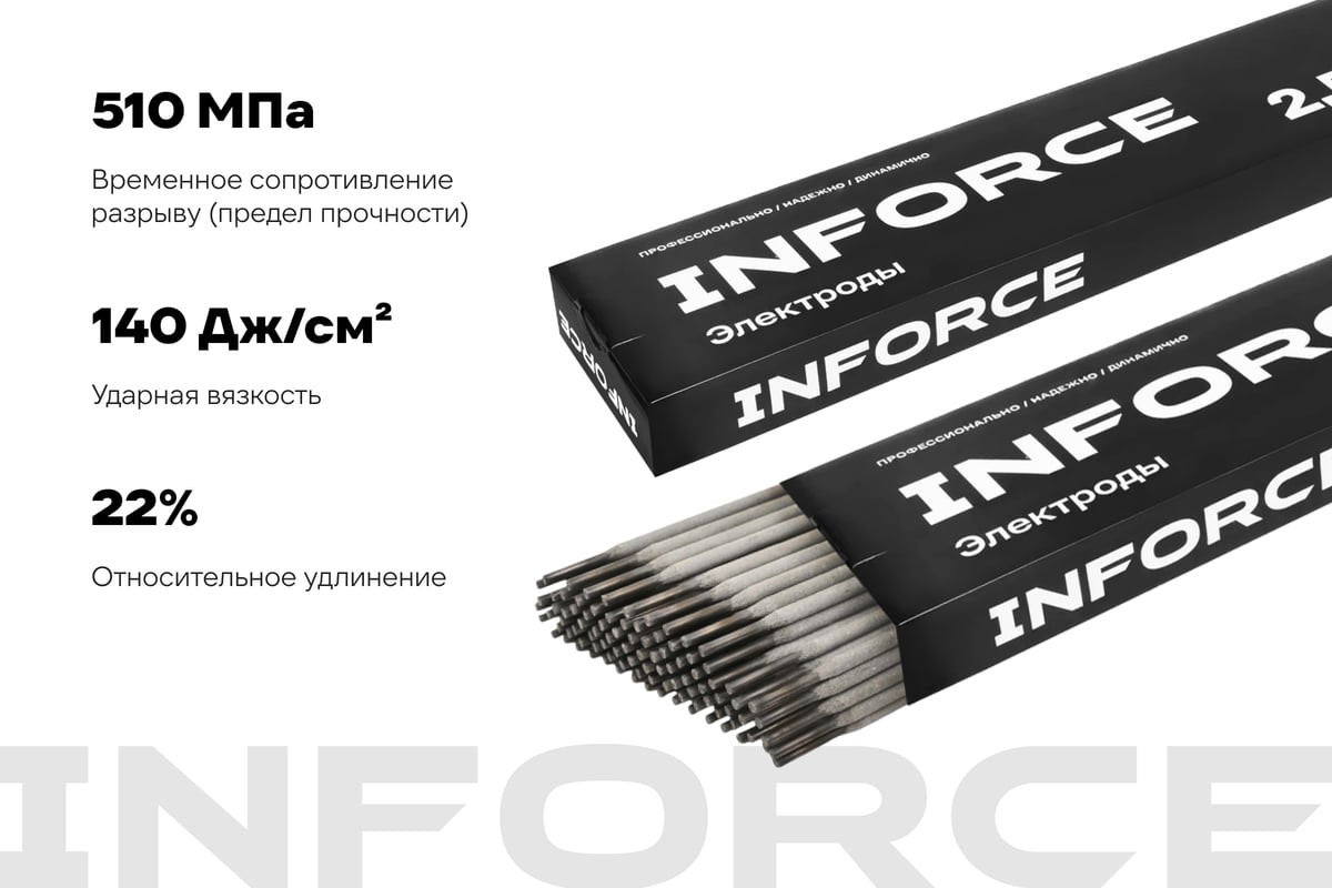 Электрод Inforce УОНИ 13/55 3 мм / IWET-3025U-55 (2.5кг) — фото 4
