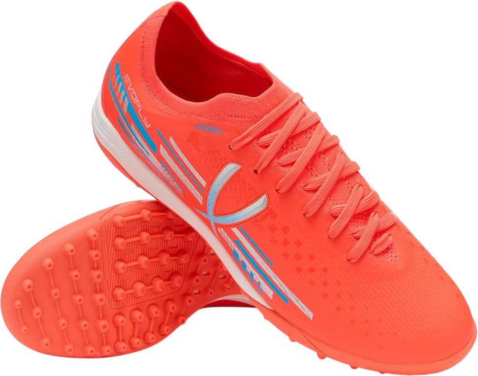 Бутсы футбольные Jogel Evofly TF PRO (р.41.5, коралловый)