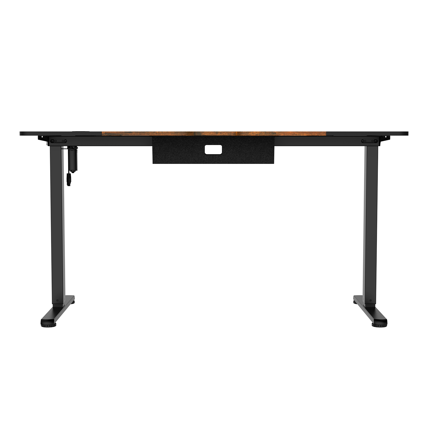 Геймерский стол Zone 51 E-Freeflow 140x75 / Z51-FLD-FFL-DWBK4 (темное дерево/черный) — фото 5