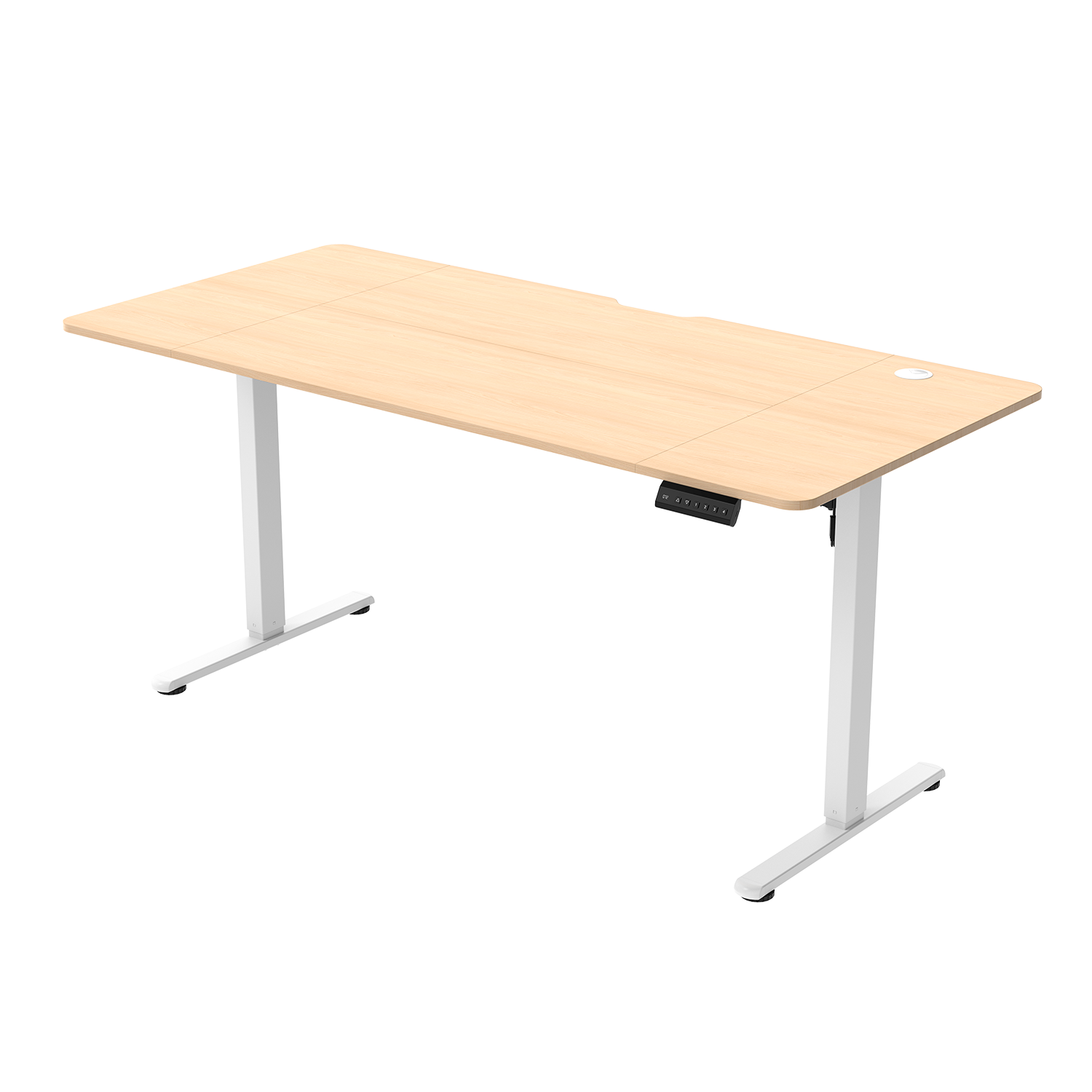 Геймерский стол Zone 51 E-Freeflow 160x75 / Z51-FLD-FFL-LW6 (светлое дерево) — фото 2
