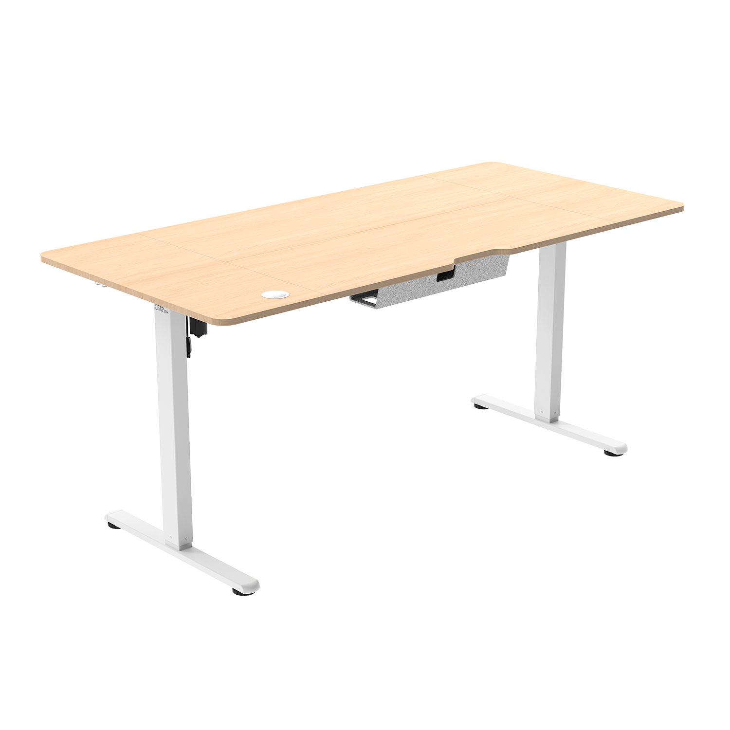 Геймерский стол Zone 51 E-Freeflow 160x75 / Z51-FLD-FFL-LW6 (светлое дерево) — фото 3