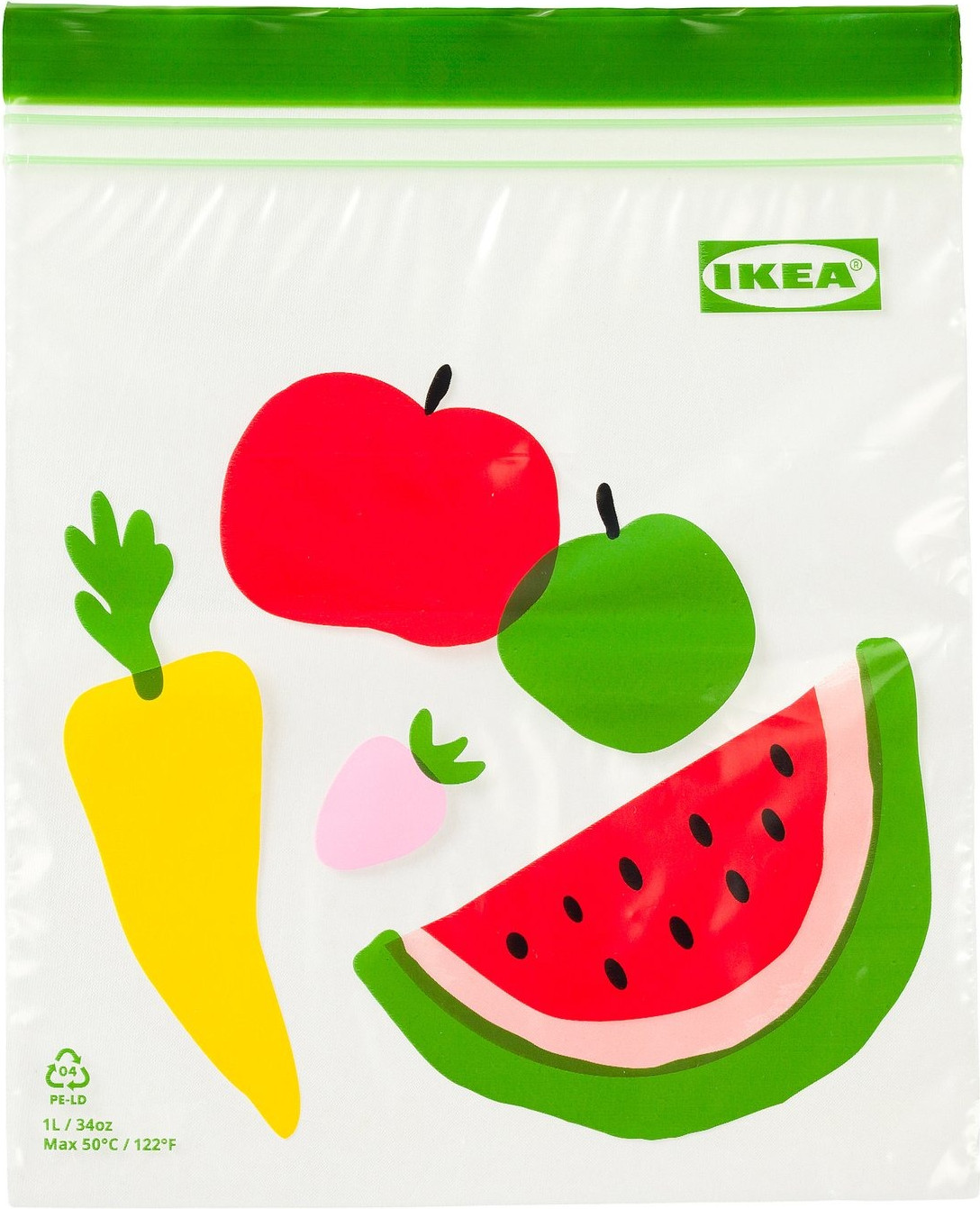Комплект пакетов-слайдеров Ikea Истад 306.322.71 (25шт)