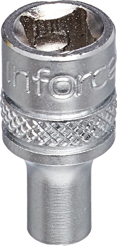 Головка слесарная Inforce Шестигранная 1/4 DR 4мм / 11-01-455