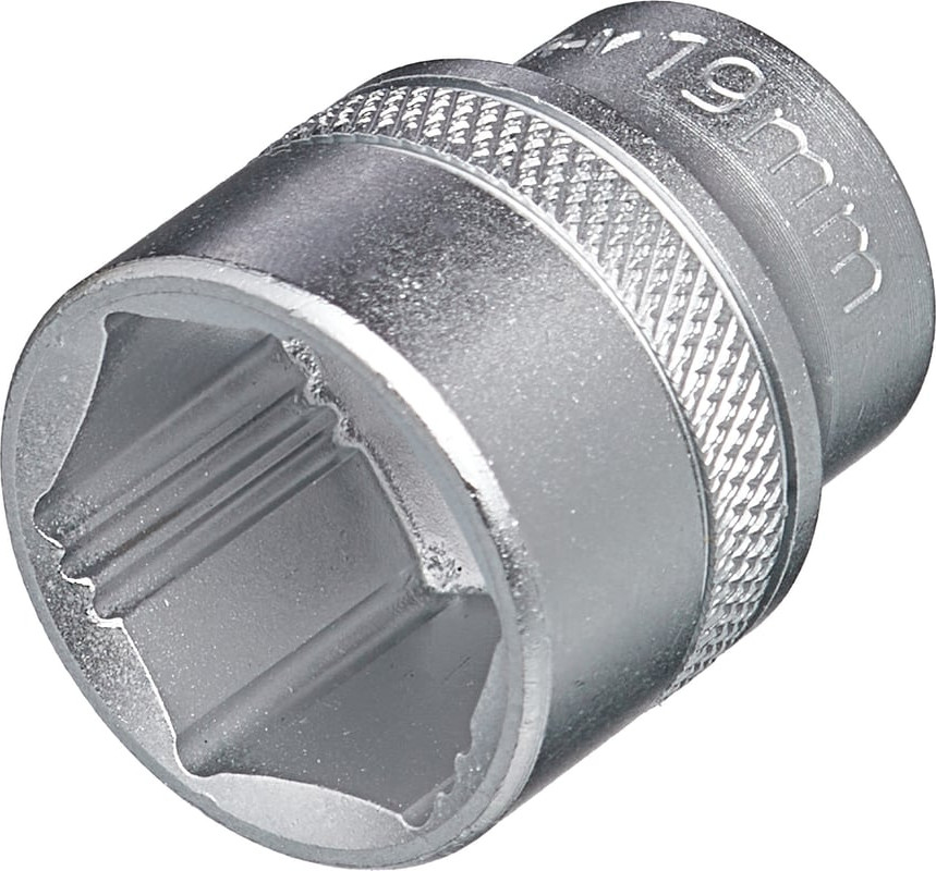 Головка слесарная Inforce Шестигранная 3/8 DR 19мм / 11-01-471 — фото 2