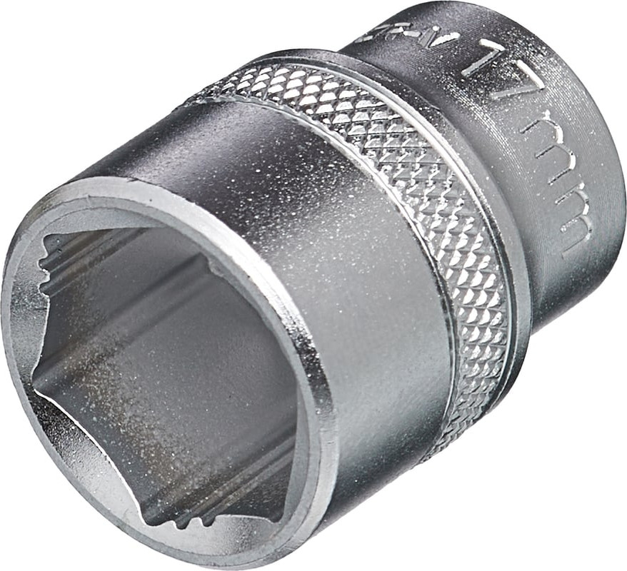 Головка слесарная Inforce Шестигранная 3/8 DR 17мм / 11-01-470 — фото 2
