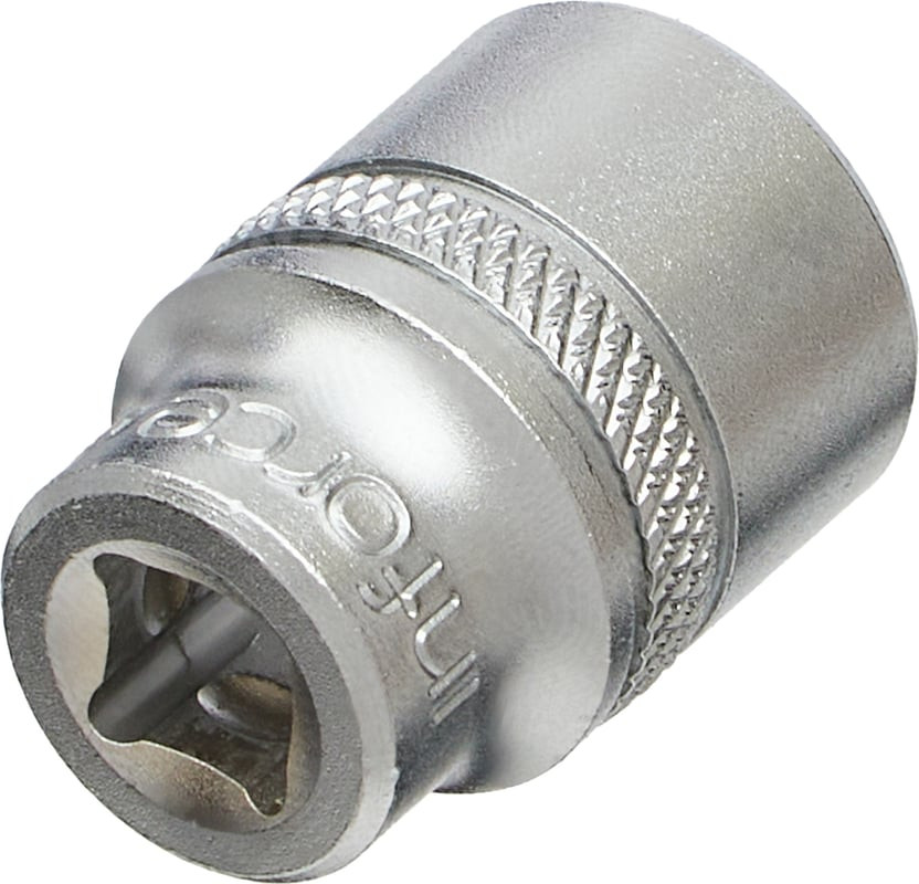 Головка слесарная Inforce Шестигранная 1/4 DR 13мм / 11-01-463 — фото 4