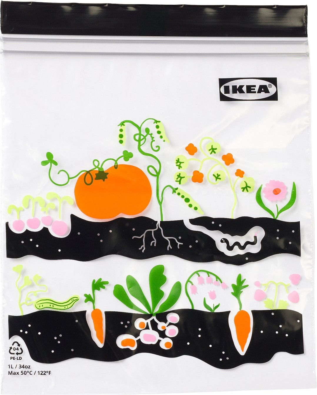 Комплект пакетов-слайдеров Ikea Истад 706.322.74 (25шт)