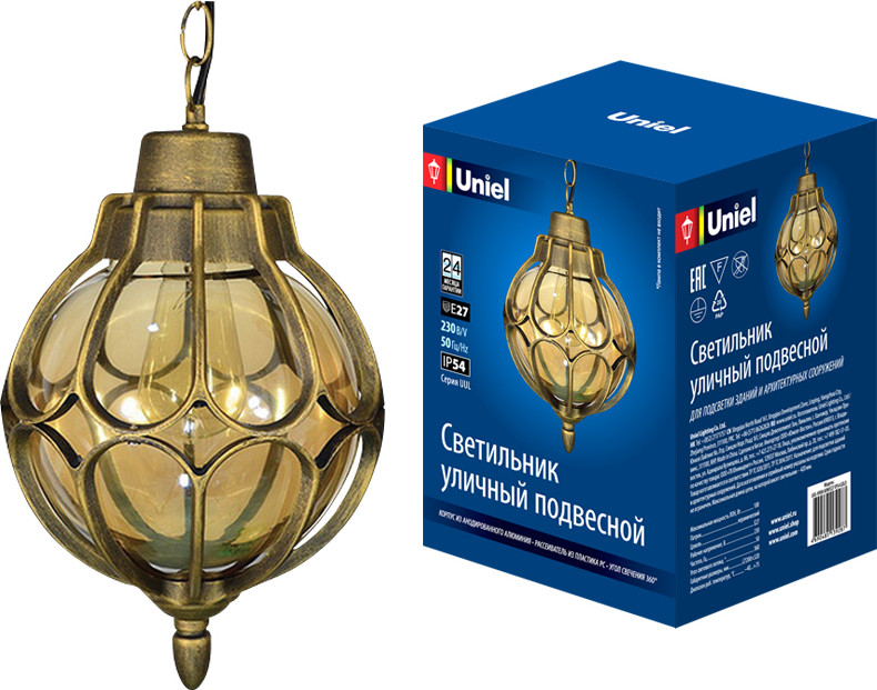 Светильник уличный Uniel UUL-H90A 60W/E27 IP54 / UL-00007694