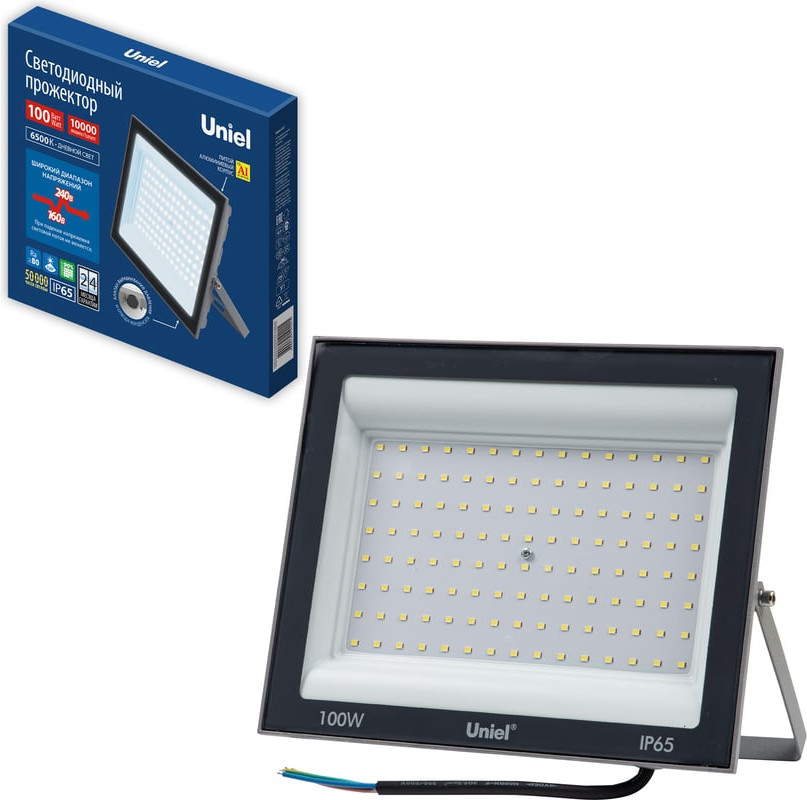 Прожектор Uniel ULF-F23-100W/6500K IP65 160-240V / UL-00011848 — фото 2