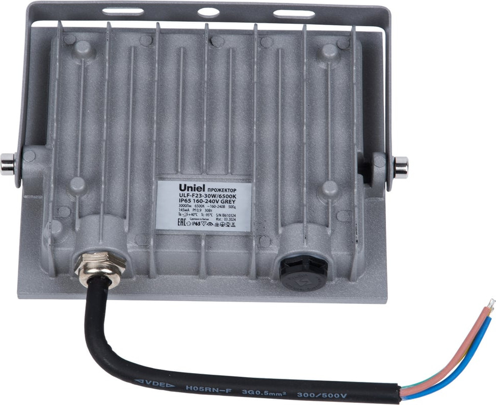 Прожектор Uniel ULF-F23-30W/6500K IP65 160-240V / UL-00011845 — фото 6