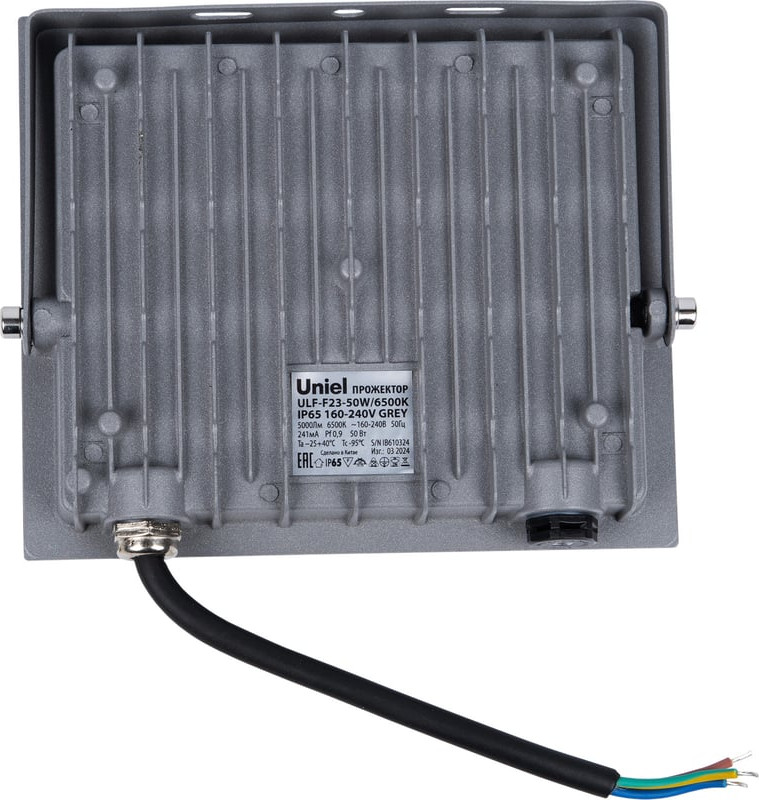 Прожектор Uniel ULF-F23-50W/6500K IP65 160-240V / UL-00011846 — фото 6