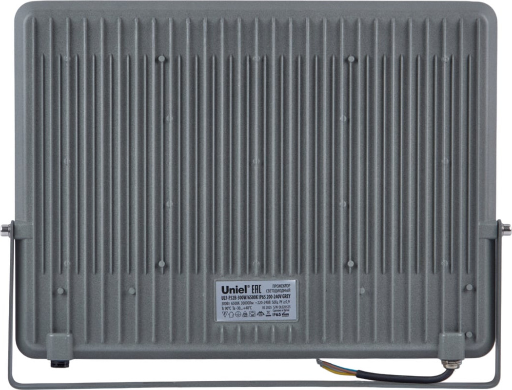 Прожектор Uniel ULF-F52B-300W/6500K IP65 200-240V / UL-00013062 — фото 5