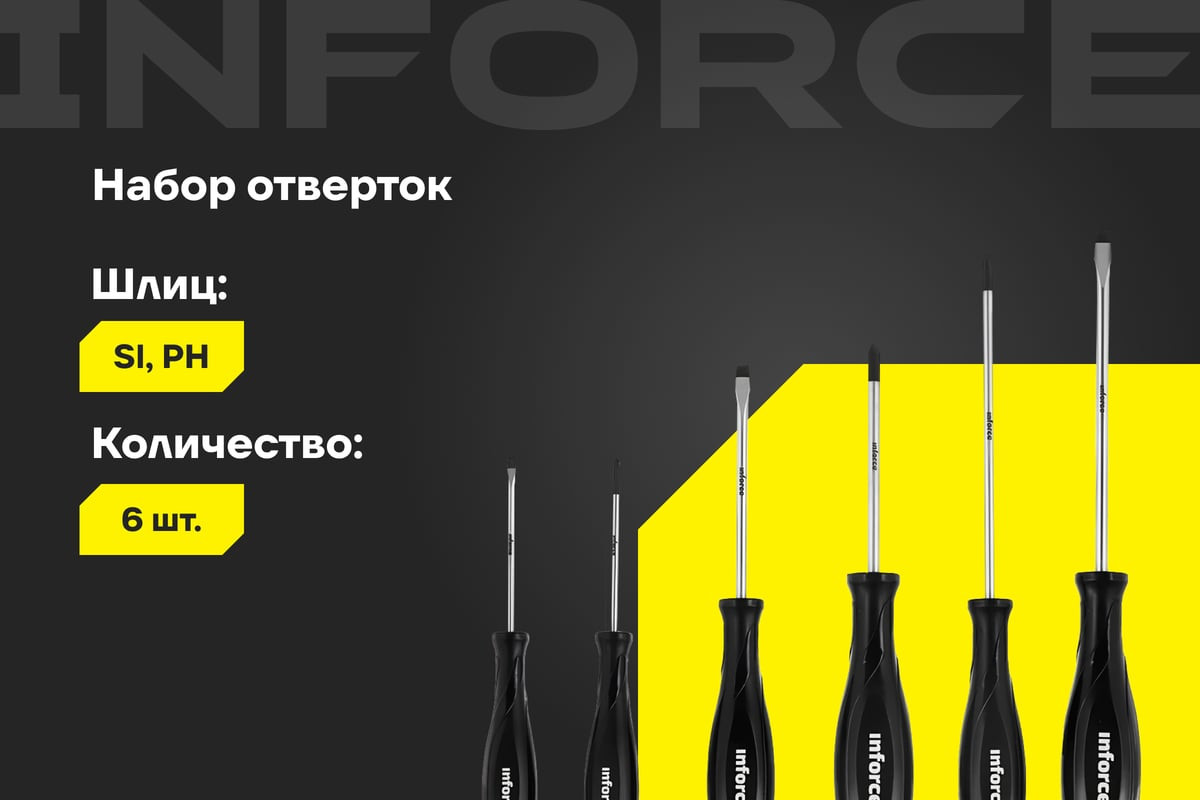 Набор отверток Inforce ProExpert 06-09-71 — фото 2