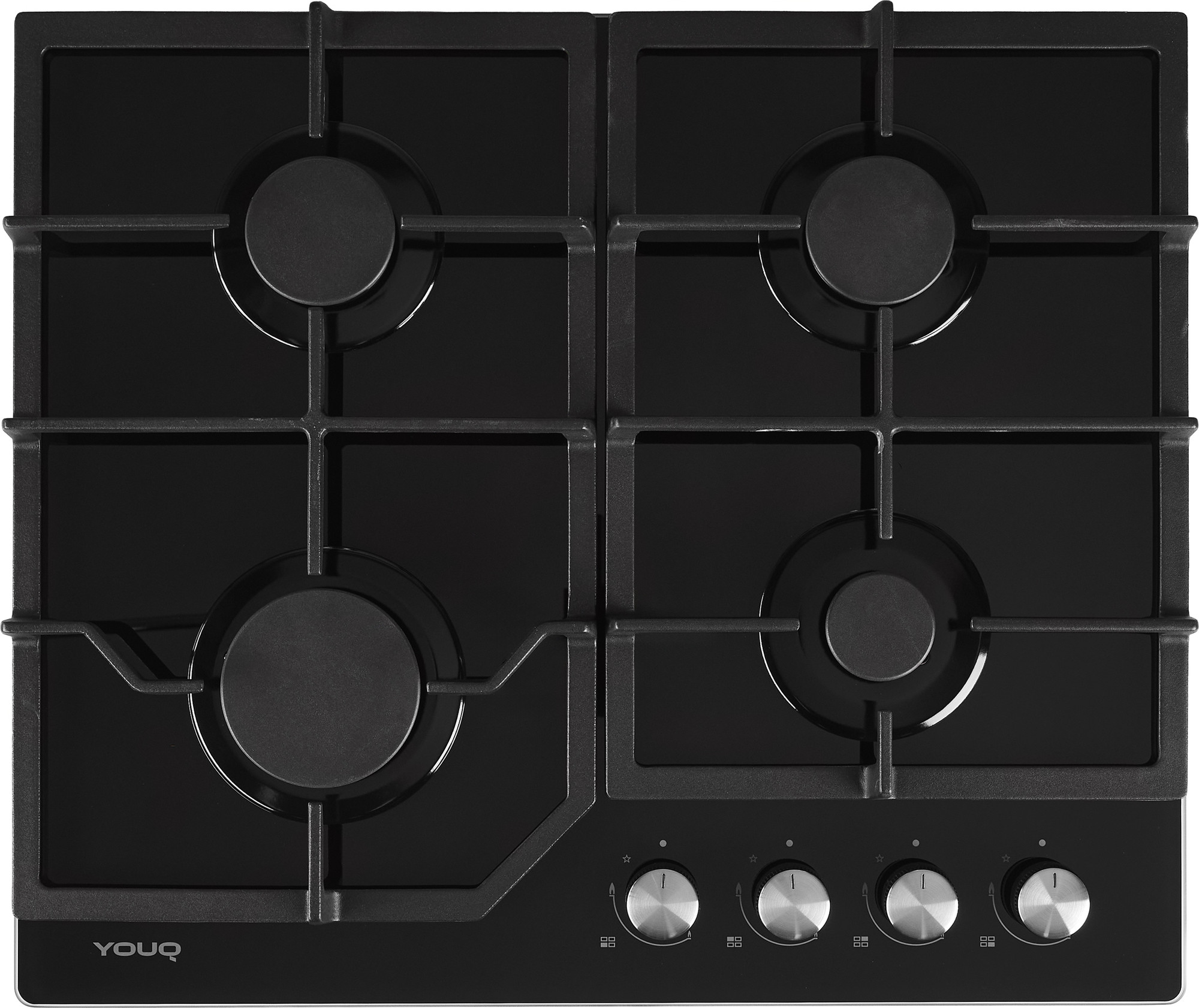 Газовая варочная панель YOUQ YQHG 60400GC01 BL