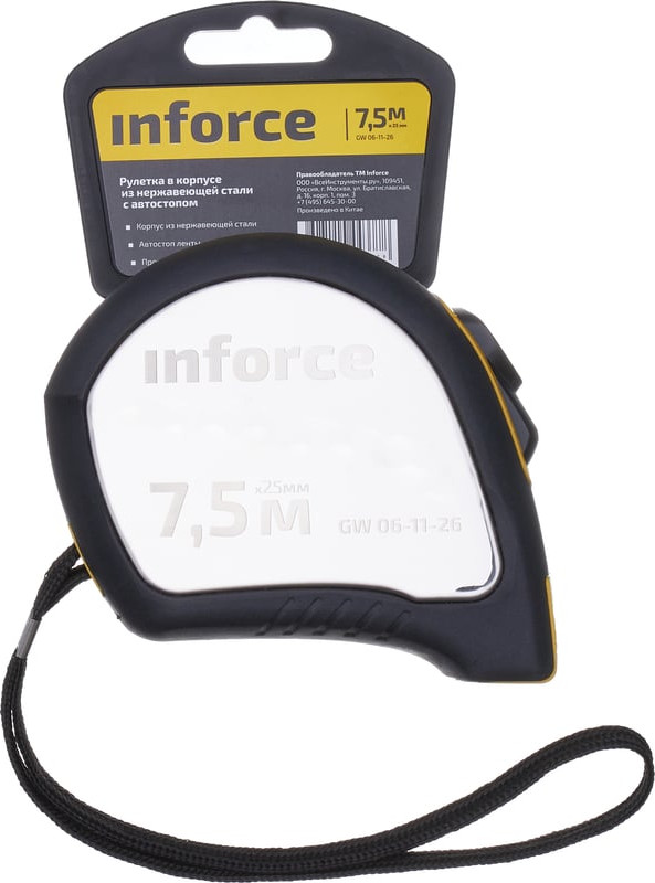 Рулетка Inforce GW 06-11-26 — фото 6