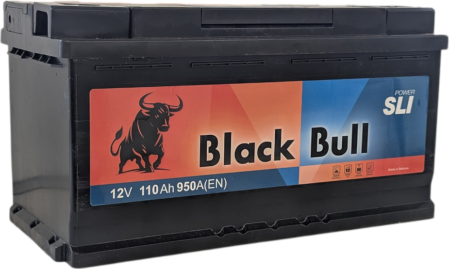 Автомобильный аккумулятор BLACK BULL SLI R+ 950A / 6СТ-110.0SLI (110 А/ч) — фото 3