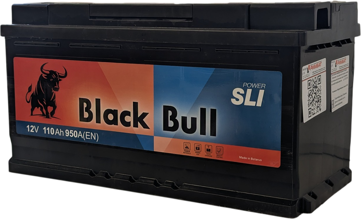 Автомобильный аккумулятор BLACK BULL SLI R+ 950A / 6СТ-110.0SLI (110 А/ч)