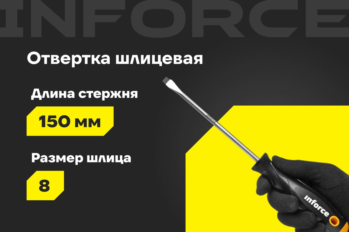 Отвертка Inforce ProExpert / 06-09-62 — фото 2