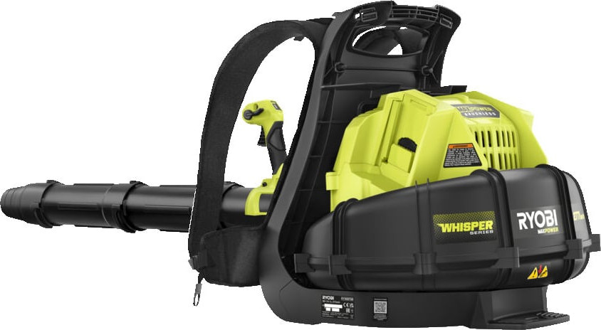 Воздуходувка аккумуляторная Ryobi Ранцевая RY36BPXB-0 (5133005947) — фото 4