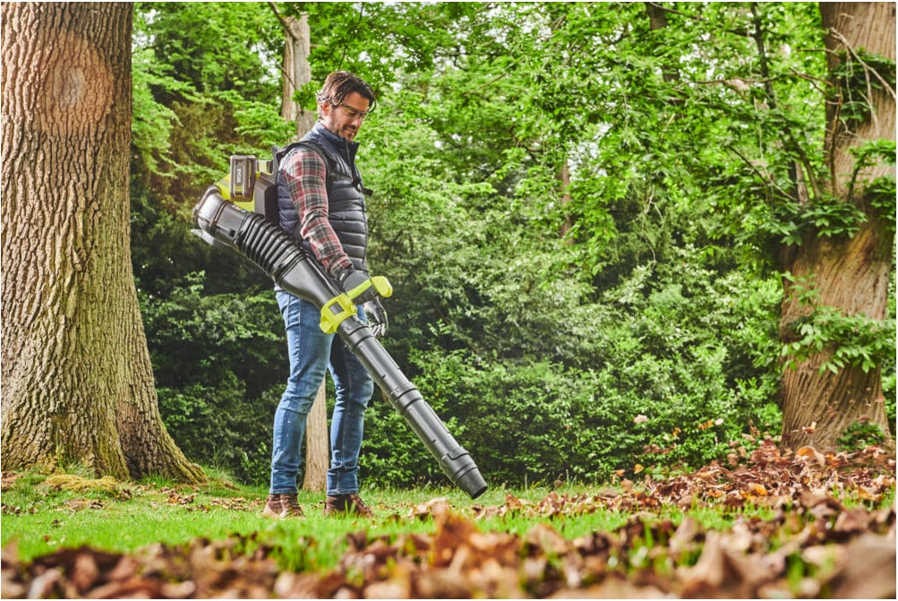 Воздуходувка аккумуляторная Ryobi Ранцевая RY36BPXB-0 (5133005947) — фото 5