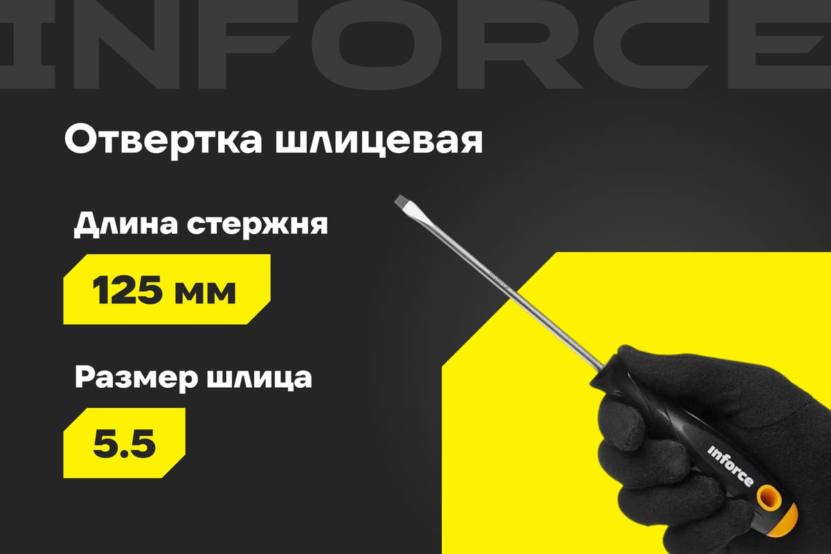 Отвертка Inforce ProExpert / 06-09-60 — фото 2