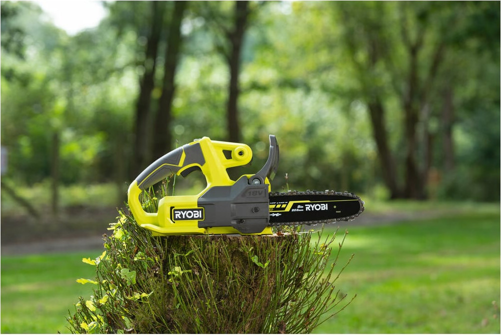 Пила цепная аккумуляторная Ryobi RY18CS20A-0 (5133005414) — фото 5