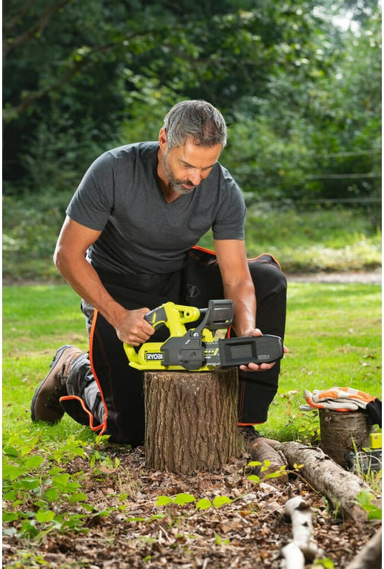 Пила цепная аккумуляторная Ryobi RY18CS20A-0 (5133005414) — фото 6