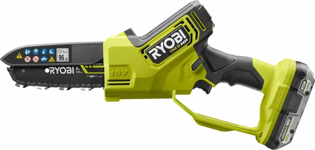 Пила цепная аккумуляторная Ryobi RY18PSX15A-120 (5133005780) — фото 2