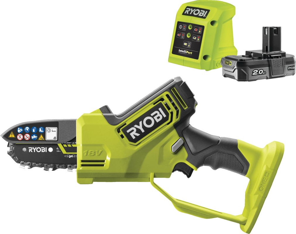 Пила цепная аккумуляторная Ryobi RY18PSX10A-120 (5133005434) — фото 2