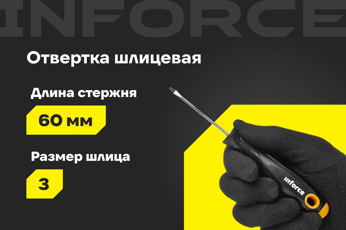 Отвертка Inforce ProExpert / 06-09-58 — фото 2