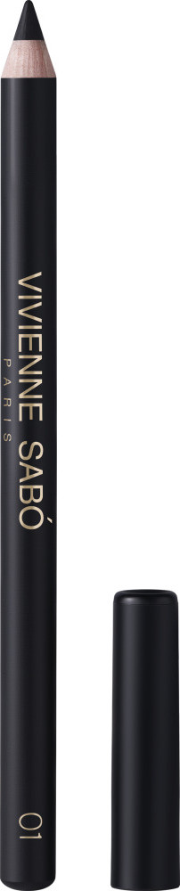 Карандаш для глаз Vivienne Sabo Merci тон 01 черный матовый (1.4г)