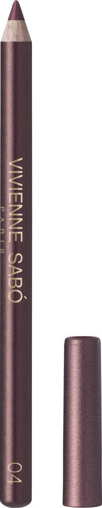 Карандаш для глаз Vivienne Sabo Merci тон 04 темно-фиолетовый с перламутром (1.4г)