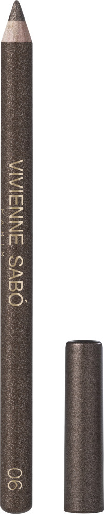 Карандаш для глаз Vivienne Sabo Merci тон 06 серо-коричневый с перламутром (1.4г)