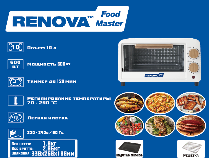 Ростер Renova MO-10TW1 — фото 3