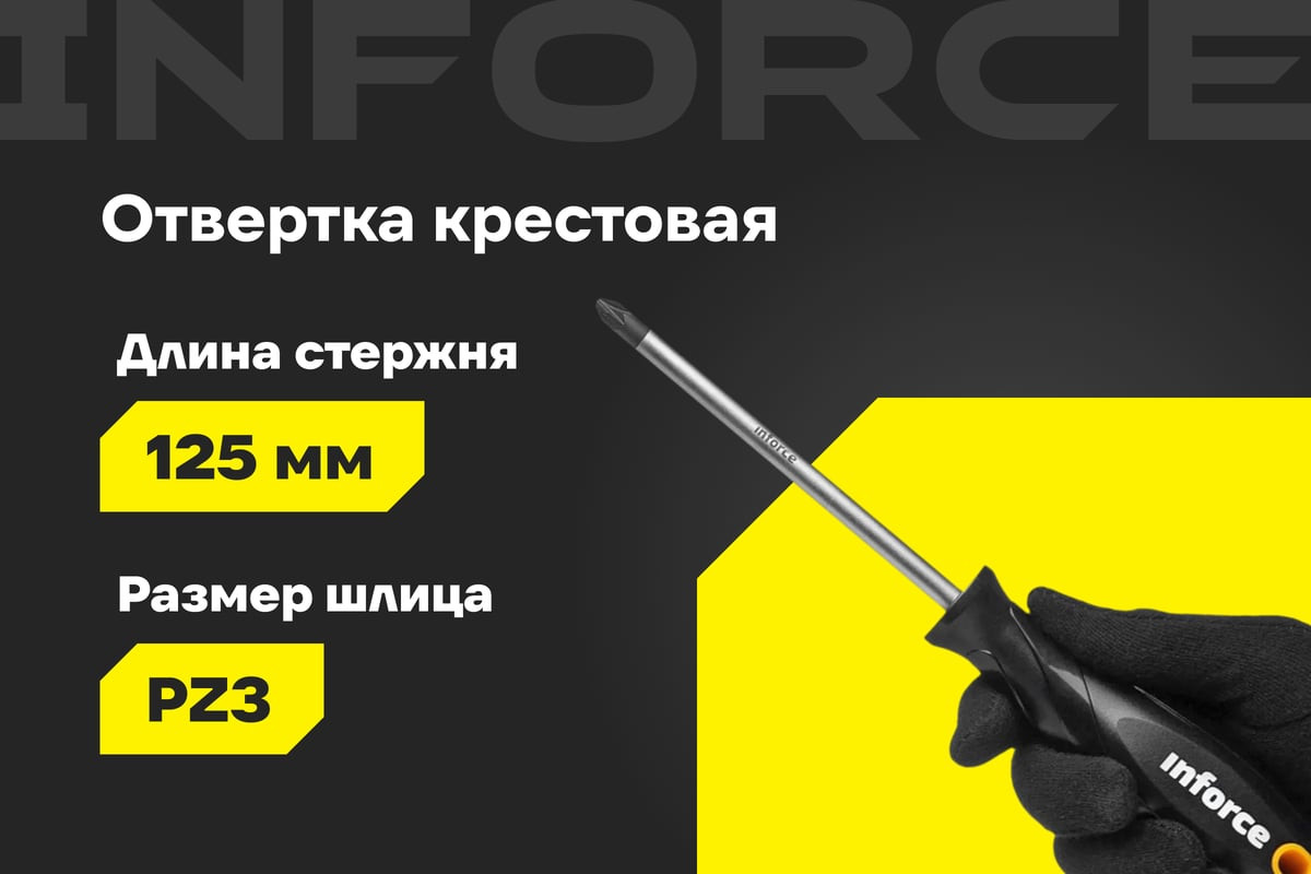 Отвертка Inforce ProExpert / 06-09-65 — фото 2