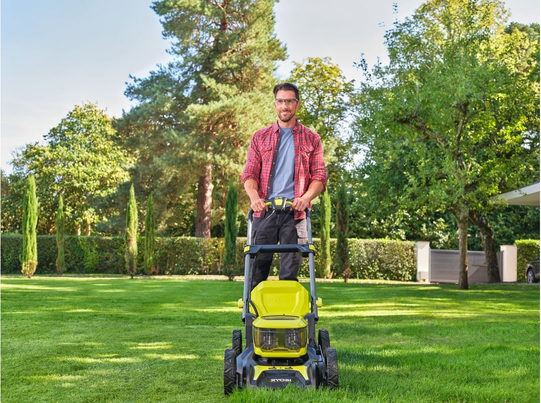 Газонокосилка аккумуляторная Ryobi RY18LMX46A-250 (5133005790) — фото 2