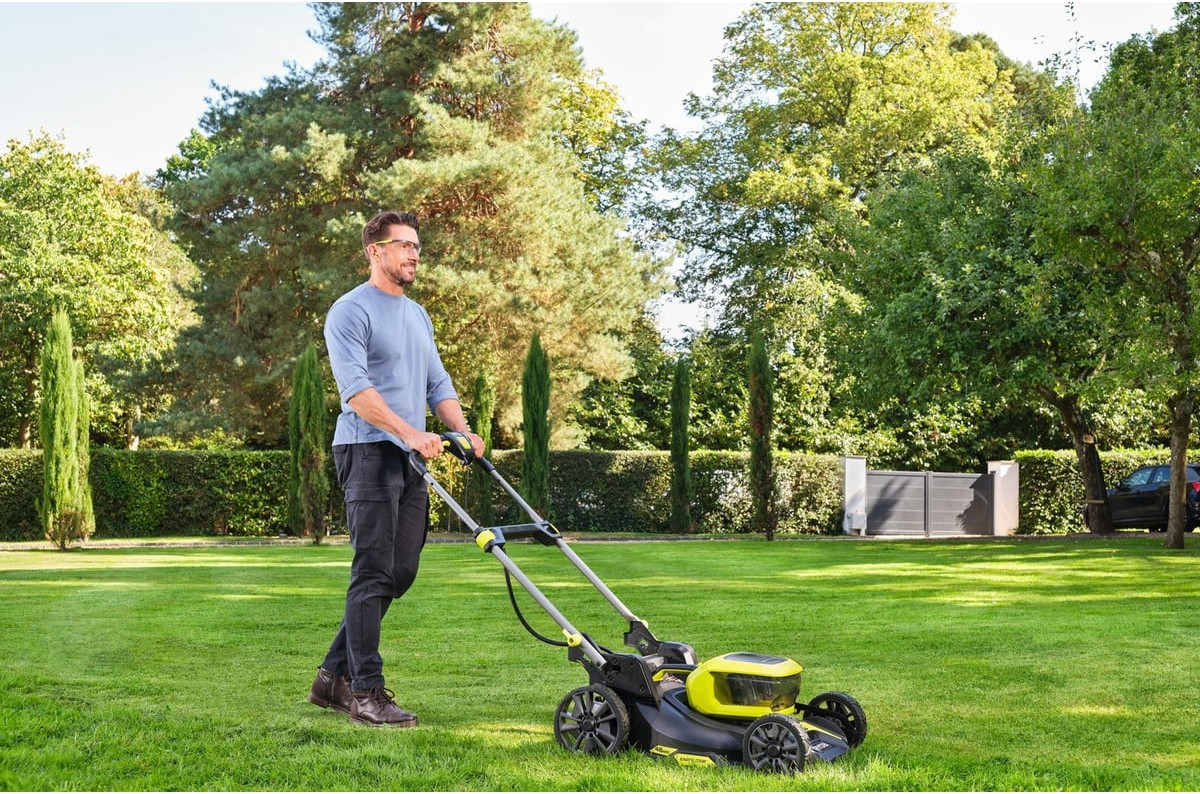 Газонокосилка аккумуляторная Ryobi RY18LMX46A-250 (5133005790) — фото 3