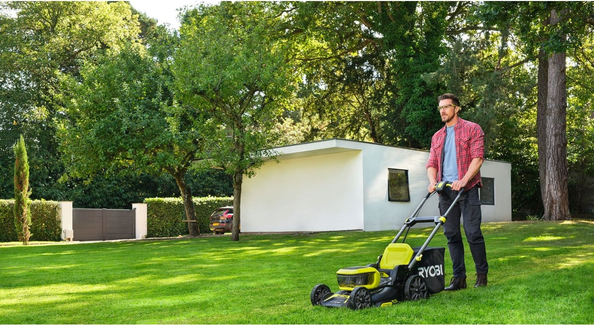 Газонокосилка аккумуляторная Ryobi RY18LMX46A-250 (5133005790) — фото 4
