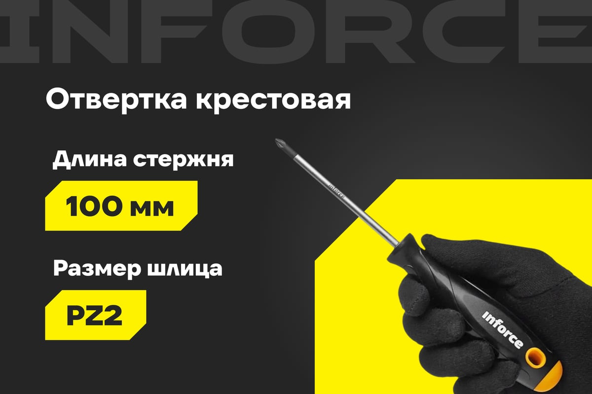 Отвертка Inforce ProExpert / 06-09-64 — фото 2