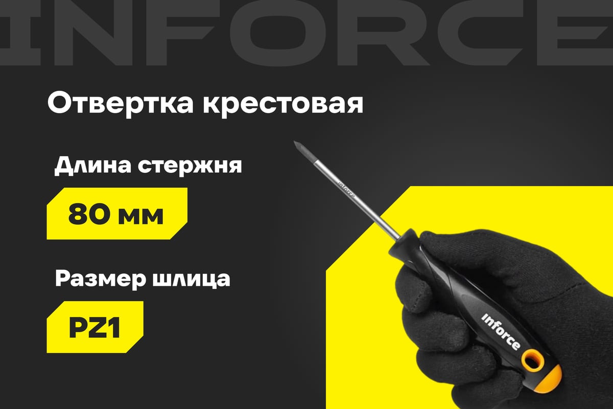 Отвертка Inforce ProExpert / 06-09-63 — фото 2