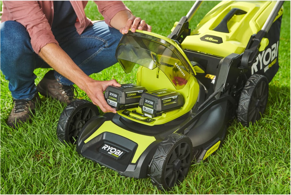Газонокосилка аккумуляторная Ryobi RY36LMX46A-150 (5133004914) — фото 4