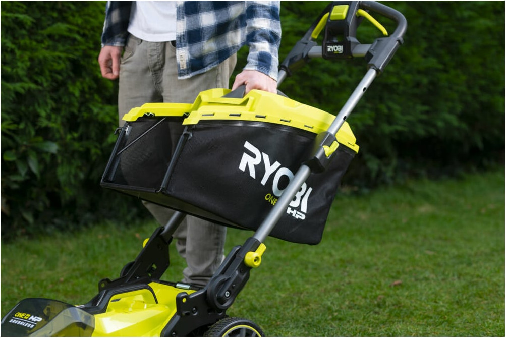 Газонокосилка аккумуляторная Ryobi RY18LMX40B-240 (5133005481) — фото 5