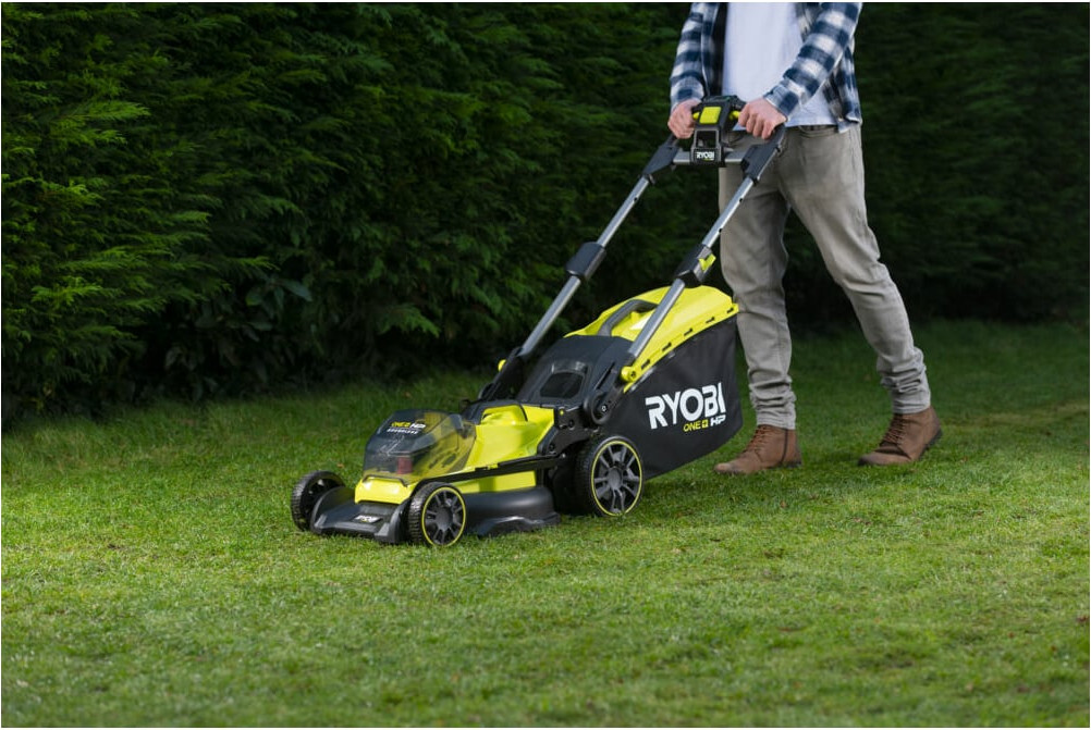 Газонокосилка аккумуляторная Ryobi RY18LMX40B-240 (5133005481) — фото 6