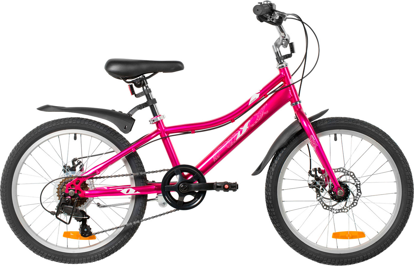 Детский велосипед Foxx Jasmine 20SH6D.JASMINE.PR6 (фуксия, разобранный, в коробке)